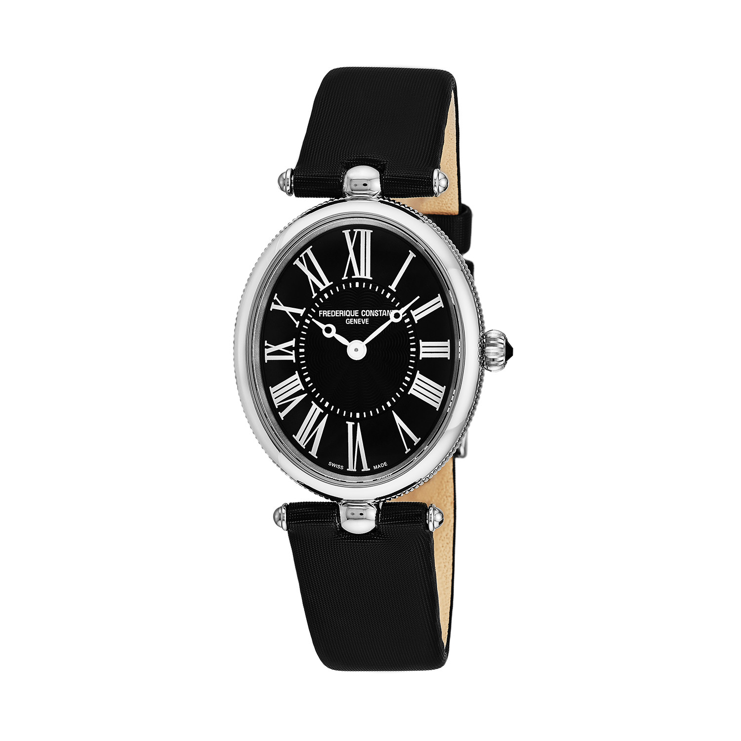 Frederique Constant Ovalni sat sa satenskom narukvicom