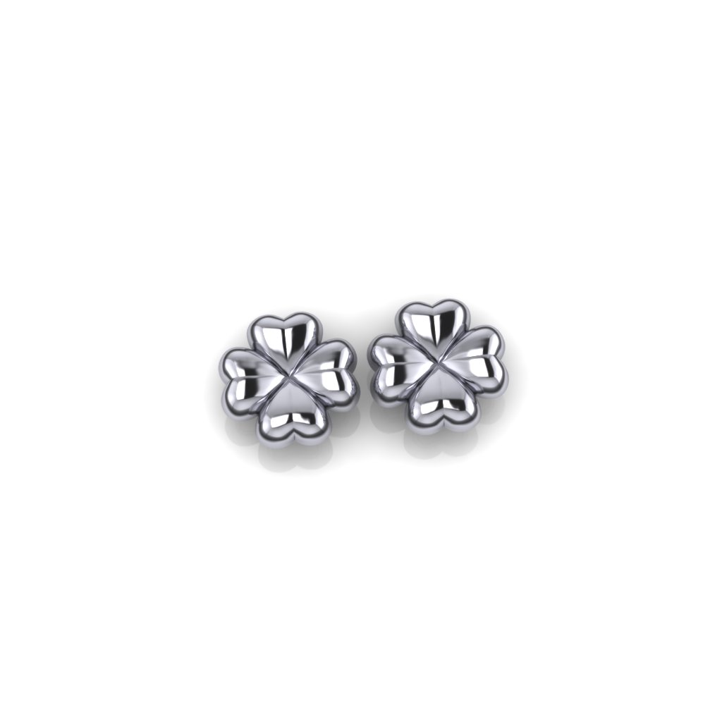 Minđuše deteline Xmm0402