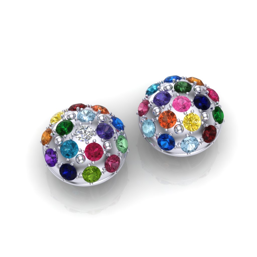 Minđuše Tutti Frutti Xmm8201