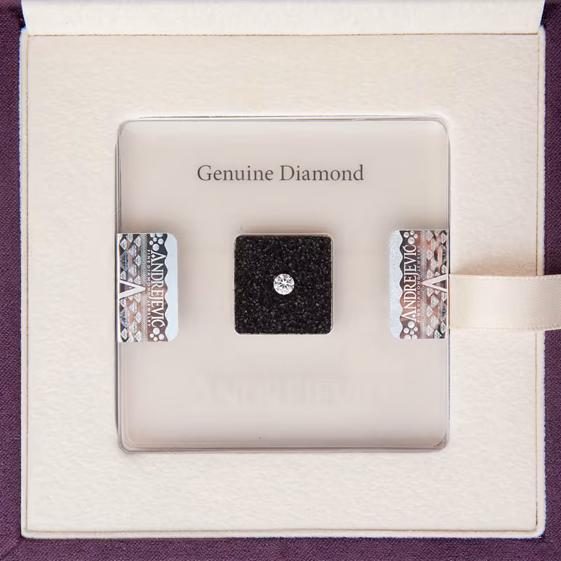 Dijamant u blisteru 0.12ct