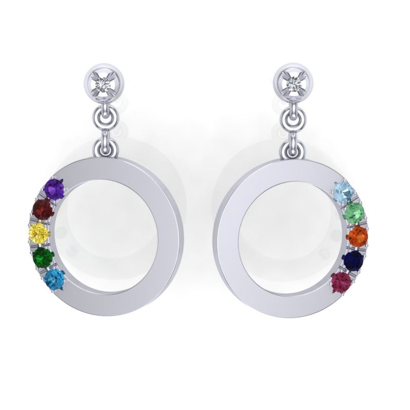 Elegantne viseće minđuše Xmm8442