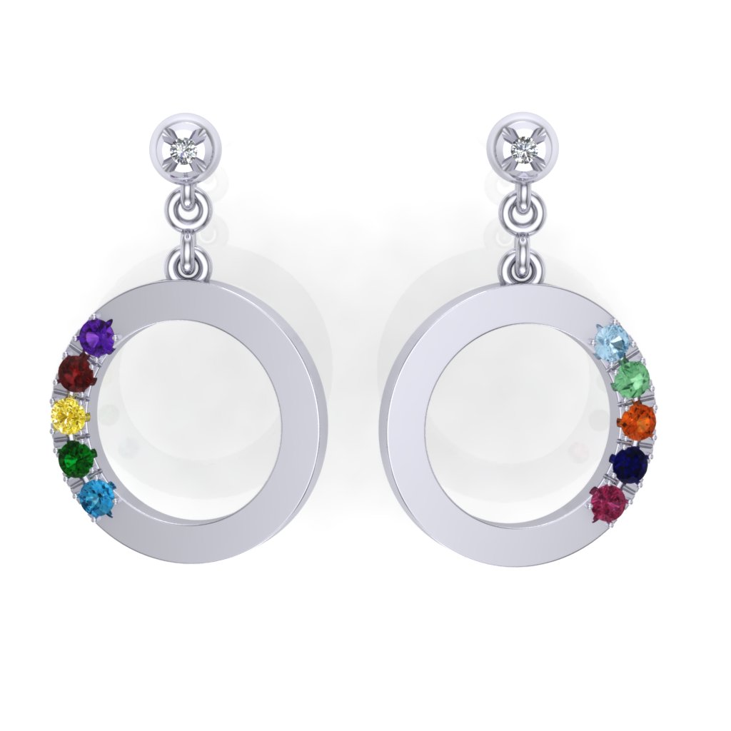 Elegantne viseće minđuše Xmm8442