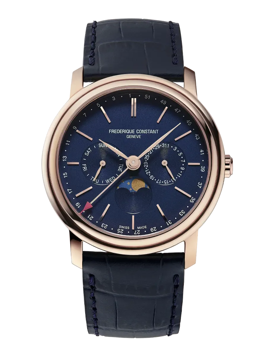 Frederique Constant Classics Business Timer Watch Fc-270n4p4