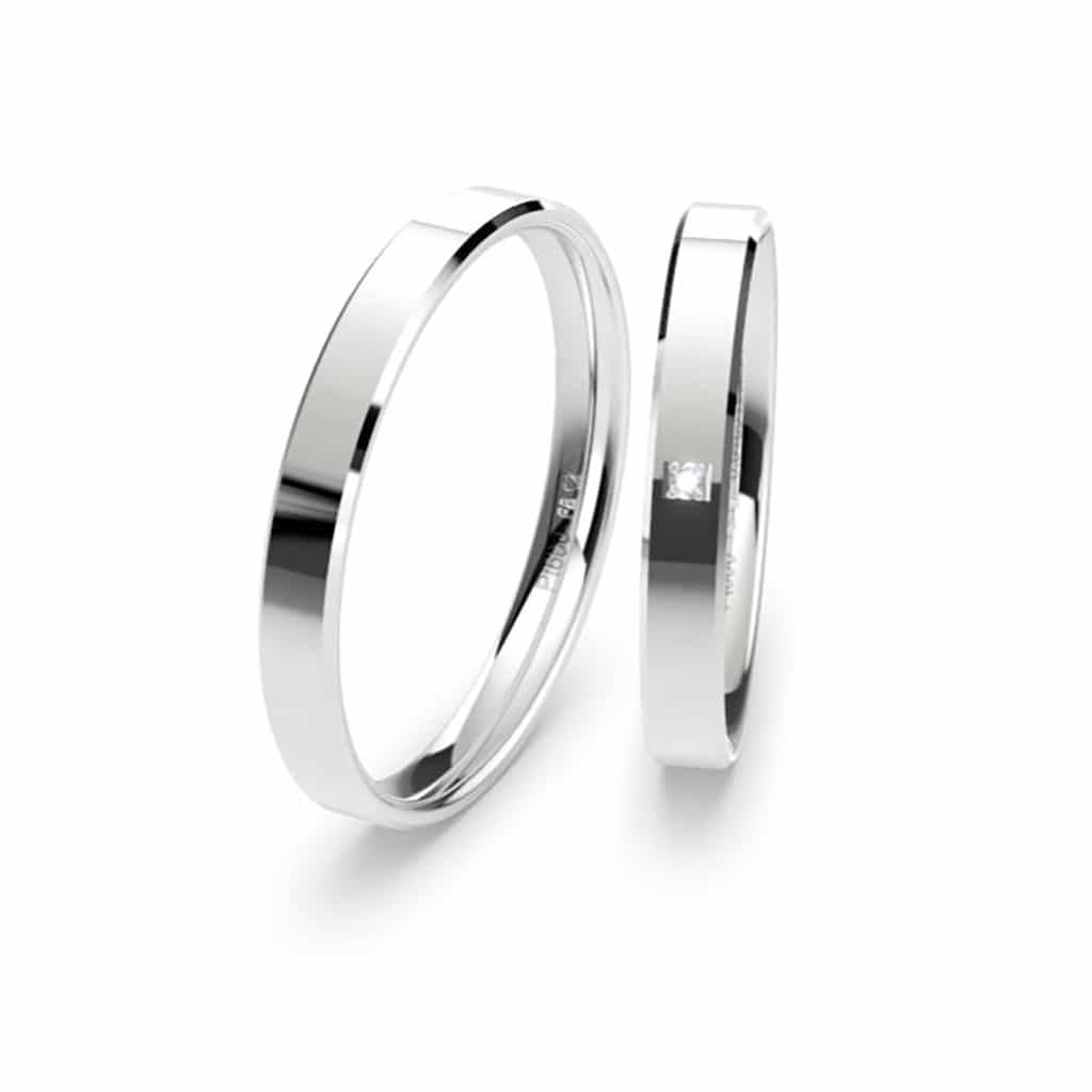 Saint Maurice Classic burme od platine sa dijamantom