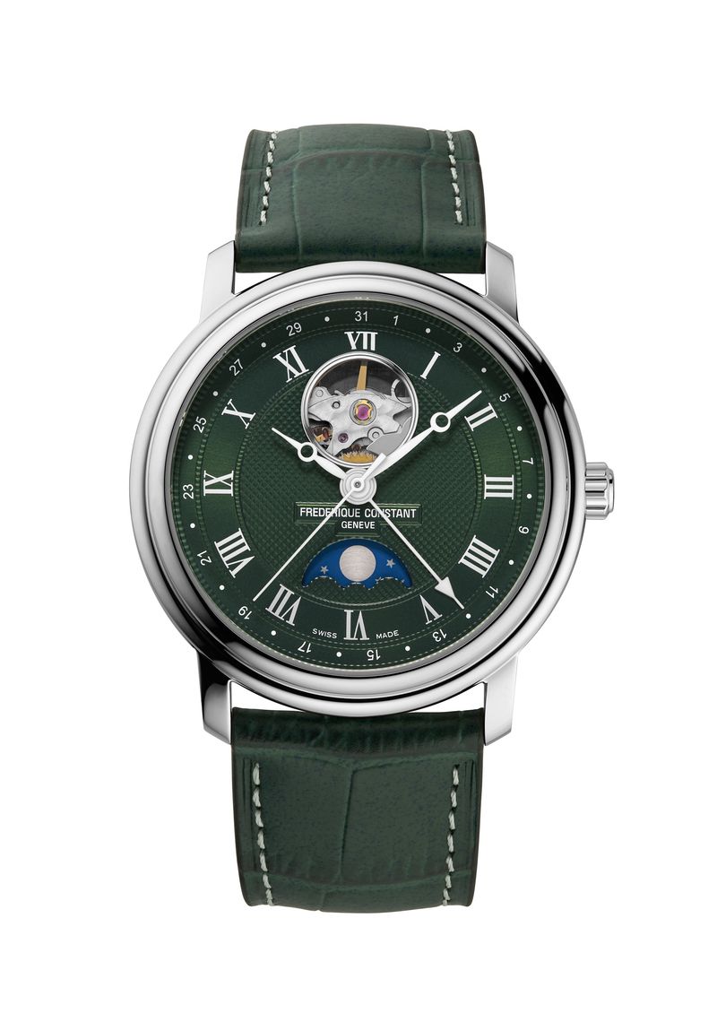 Frederique Constant Classics Heart Beat Moonphase Date FC-335MCGRW4P26