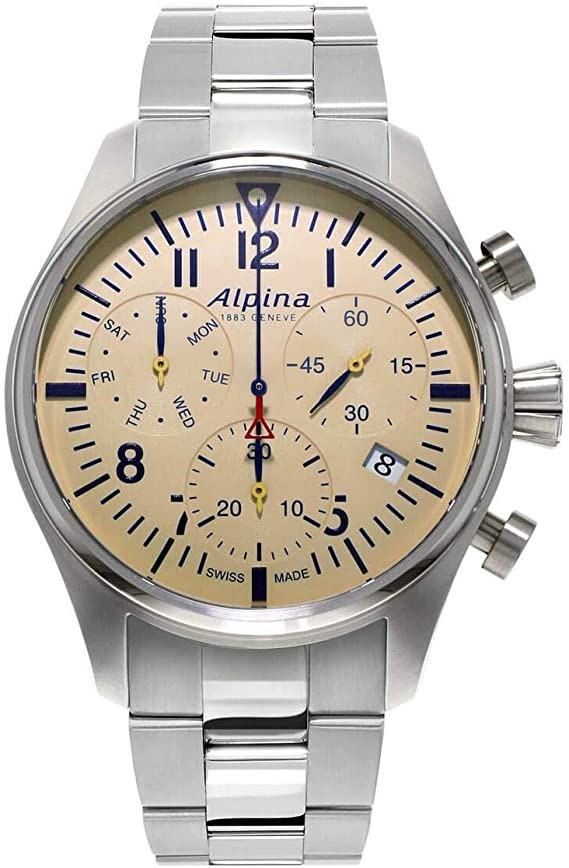 Alpina Pilot Quartz Al-371bg4s6b