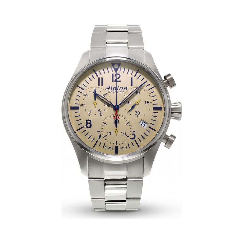 Alpina Pilot Quartz Al-371bg4s6b