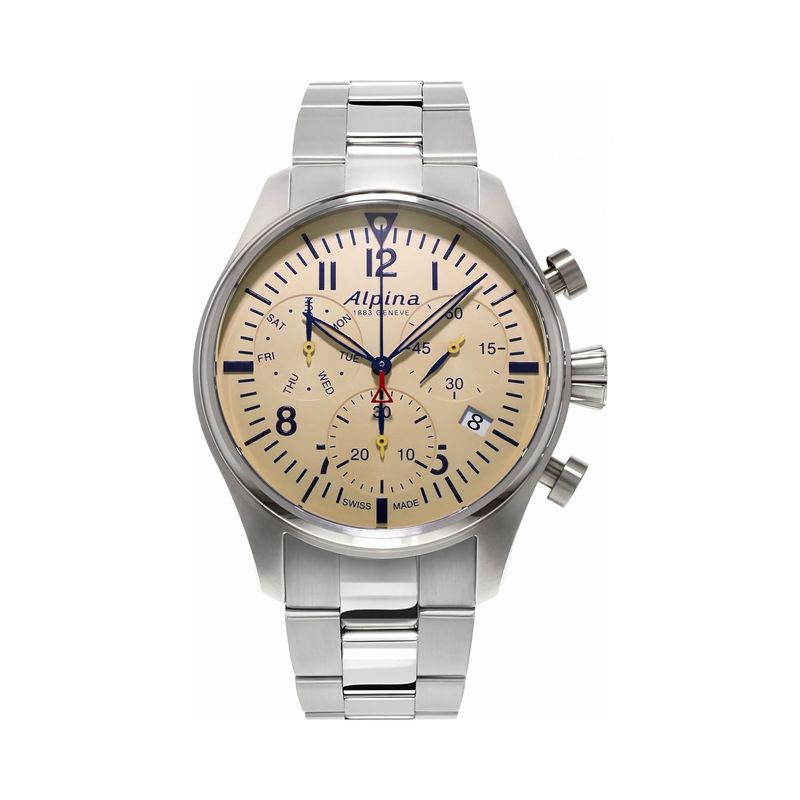 Alpina Pilot Quartz Al-371bg4s6b