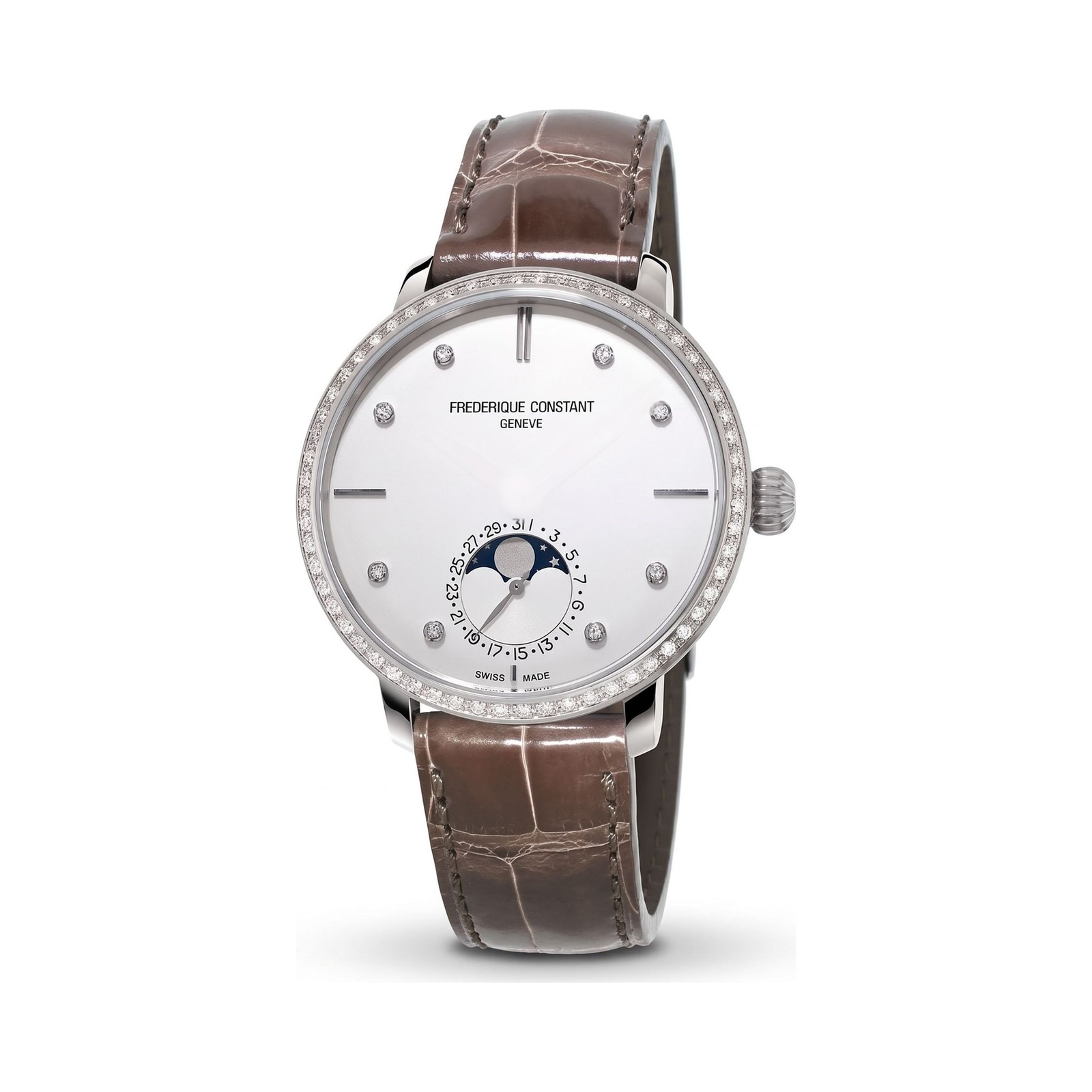 Frederique Constant Sat sa dijamantima