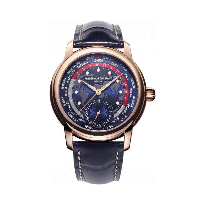 Frederique Constant Automatski sat Worldtimer Fc-718nrwm4h9