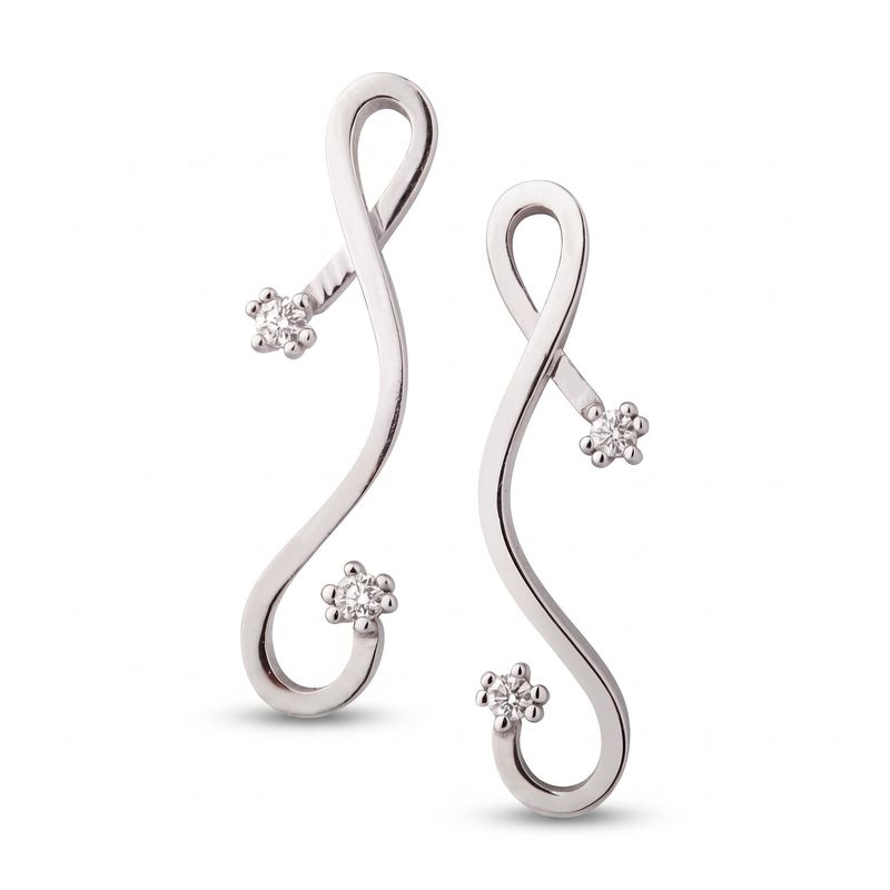 Elegantne minđuše od zlata Xmm0050