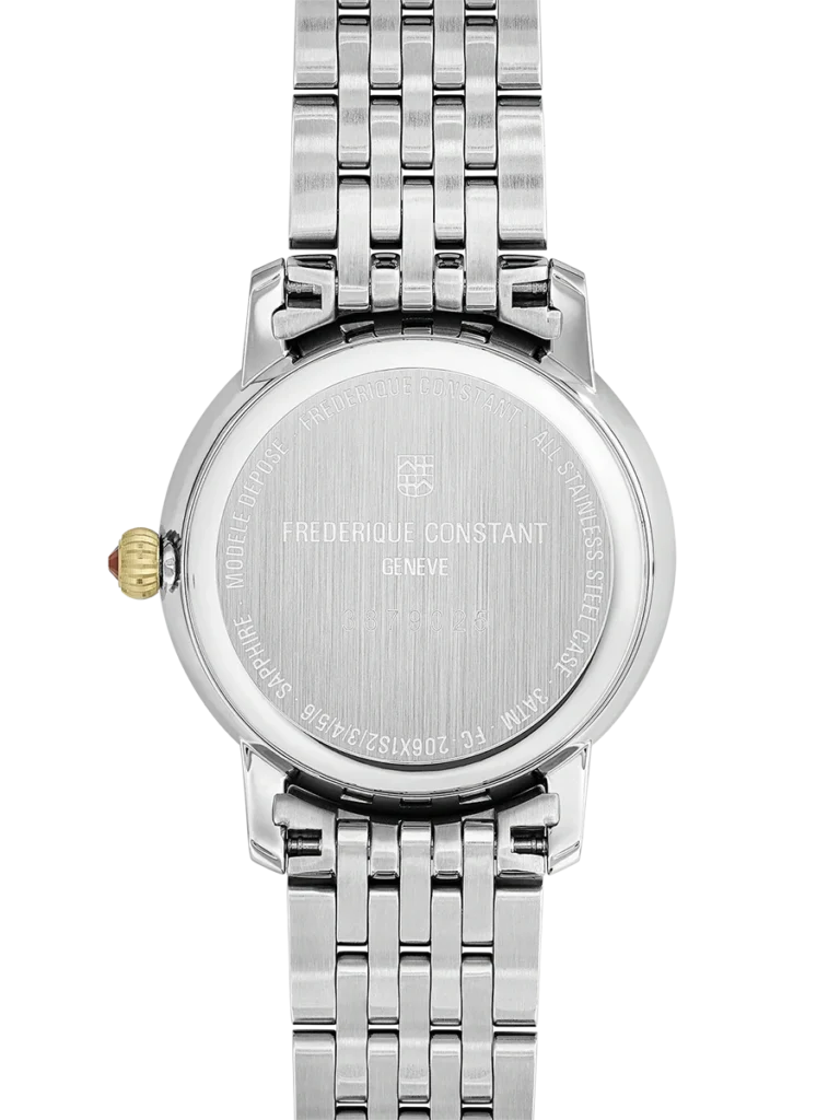 FC Classics Slimline Ladies Moonphase Fc-206mpbd1s6b