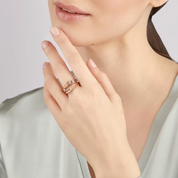 Dune natural beige prsten
